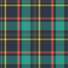 Green Pattern textile seamless tartan plaid. abstract illustration