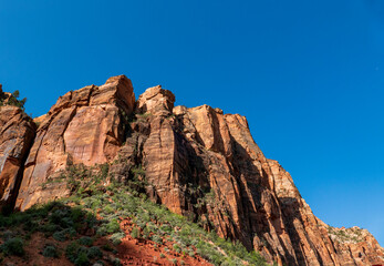 Historic Rock Foramtions Zion National park