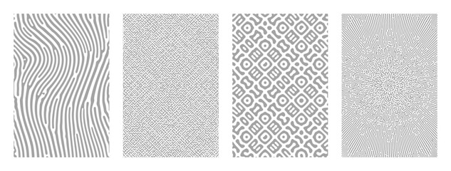 Vector abstract background bio diffusion. reaction black and white