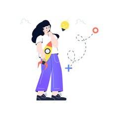 Modern flat vector of quality assurance