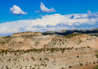 Beautiful mountains between Nevada and Arizona 