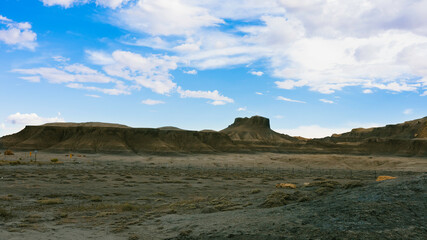 Beautiful mountains between Nevada and Arizona 