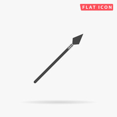 Spear flat vector icon