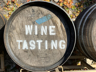 Wine Tasting Barrel