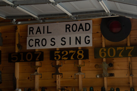 Rail Road Crossing Sign