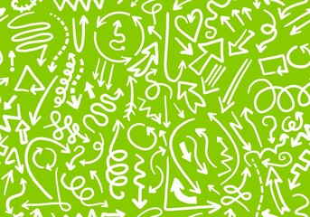 Abstract markers arrows seamless kids pattern for wrapping paper and clothes print and fabrics and linens and office