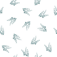 seamless companion patterns featuring sleepy cute koalas and eucalyptus branches