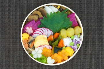 野菜いっぱいのお弁当