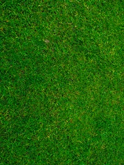 Printed kitchen splashbacks Grass Green grass texture background Top view of bright grass garden Idea concept used for making green backdrop. lawn for training football pitch. green lawn pattern textured background.