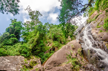 Fototapeta na wymiar Cachoeira do Veloso