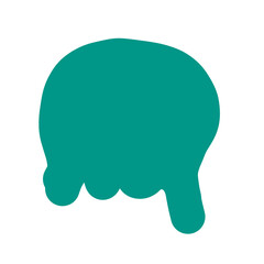 Abstract Illustration Doodle Ornament in Pastel Color to Make Doodle Art No 19