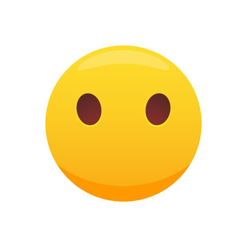silent emoticon, emoticon without a mouth