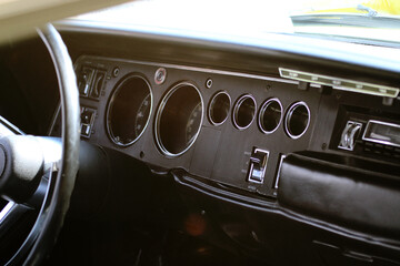 Vintage Vehicle Dash Board 