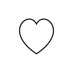 Love icon for web and mobile app. Heart sign and symbol. Like icon vector.