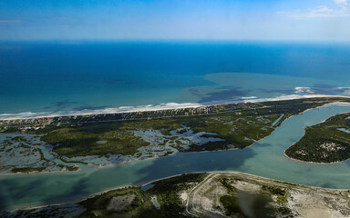 Blue Horizon on the Atlantic Ocean