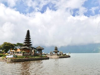 temple in island