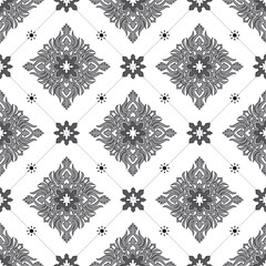thai pattern traditional abstract concept illustration, Abstract shapes thai patterns, Luxury lai thai pattern.