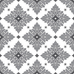 thai pattern traditional abstract concept illustration, Abstract shapes thai patterns, Luxury lai thai pattern.