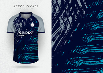 background mockup for sports team jerseys, jerseys, running jerseys, navy blue and gray stripes.