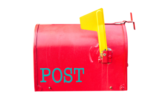 mailbox with letters