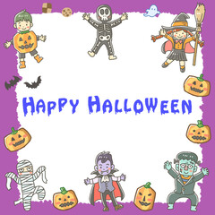 ハロウィン　イラスト　デザイン