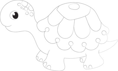 Animal Black White Cartoon