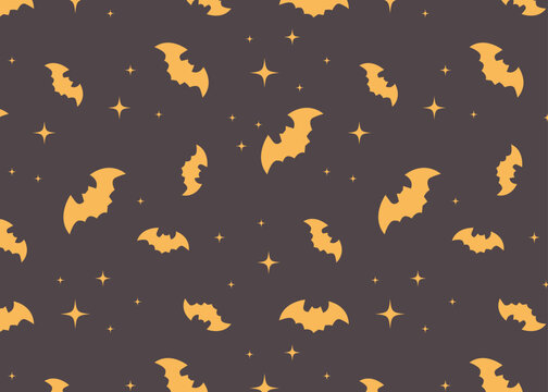 Halloween seamless pattern
