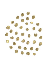 Light gold glitter brush stroke