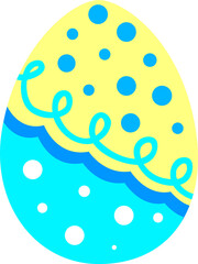 easter eggs collection design