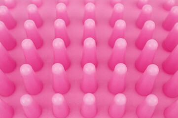 Hard protrusion plate is pink