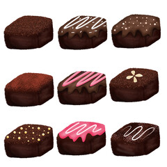 chocolate cake brownies