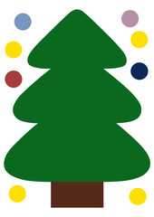 tree illustration with simple design