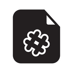 Tagline Files Icon Solid Style