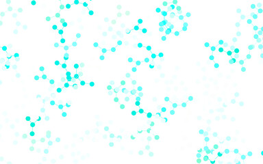 Light Green vector template with artificial intelligence structure.