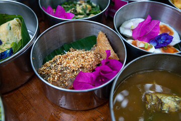 Pinto Roi Sai . Southern Thailand food in Phatthalung