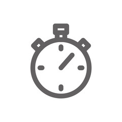 Stopwatch icon. Perfect for education and school icon or user interface applications. vector sign and symbol