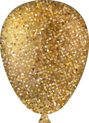 Elegant Greeting celebration realistic balloon