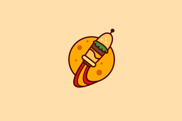 Rocket Burger Logo