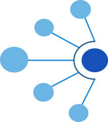Element data Processing. Data Analysis Line icon.