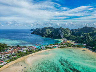 Drone Footage at Phi Phi Don