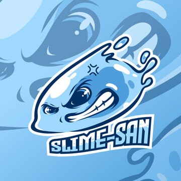 Angry Slime Mascot Logo Design