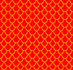 seamless pattern background with red and yellow