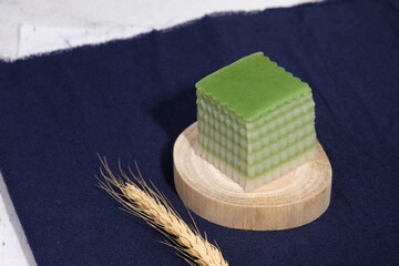 Jajan pasar, Indonesian traditional snack for tea time, lapis beras for indonesian breakfast