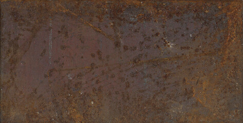 Grunge rusted metal texture, rust, and oxidized metal background. Empty brown rusty stone or metal...