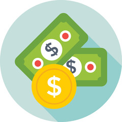 Currency Colored Vector Icon