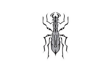 insect tribal tattoo