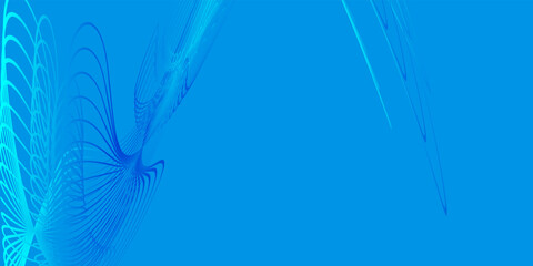 Abstract blue background with lines