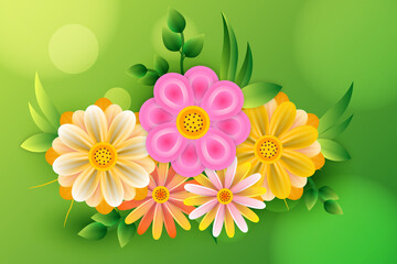 spring flower background