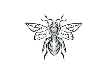 insect tribal tattoo