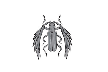 insect tribal tattoo
